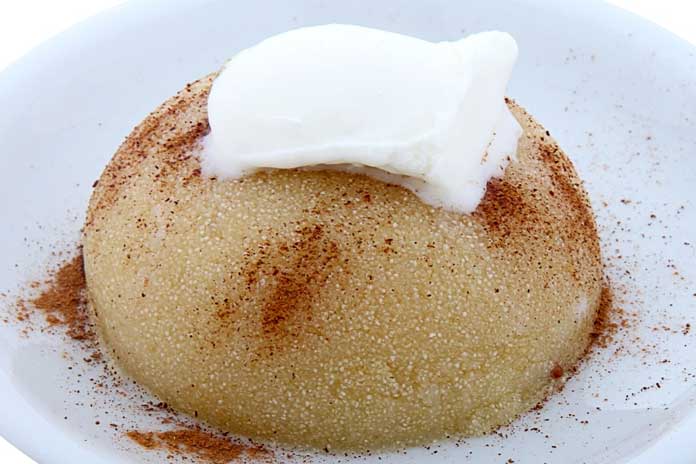 İçi sürprizli bir tatlı : Dondurmalı İrmik 7 dondurmal irmik tatls