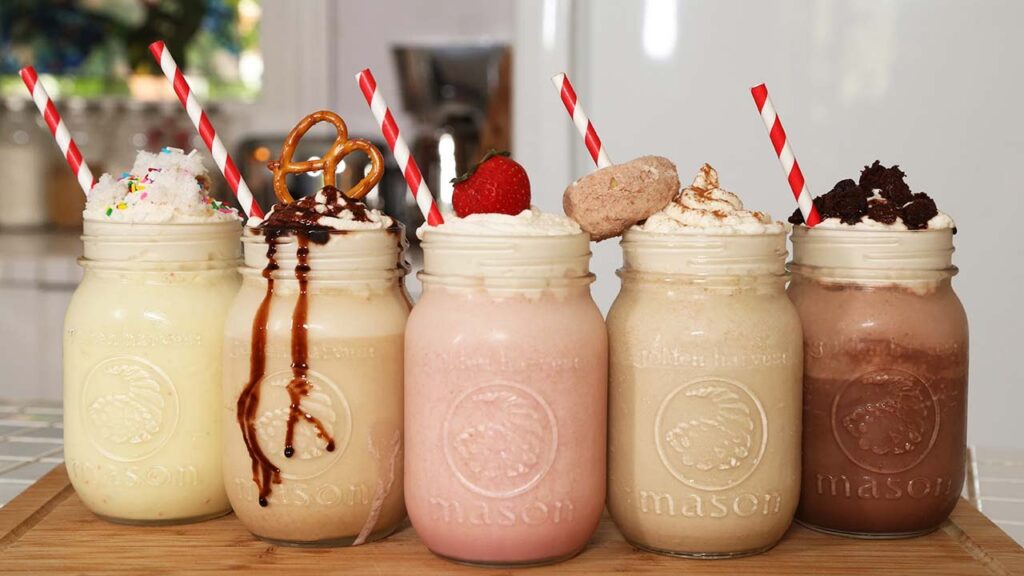 Biraz da içerek serinleyelim diyenler için : Milkshake 7 milkshake