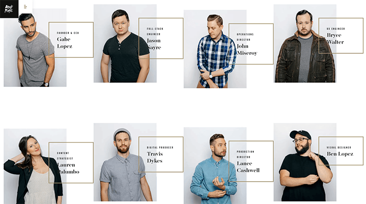 BRAVE PEOPLE 13 meet the team brave people