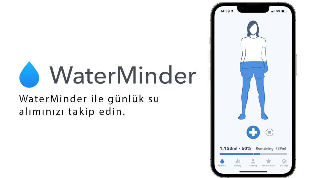 Water Minder Su Takip Uygulaması